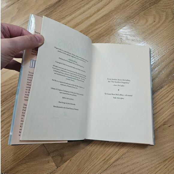 Dragon's Kin A New Novel of Pern by Anne McCaffrey & Todd McCaffrey 2003 - Picture 3 of 12